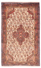 Vintage Oriental Hand-Knotted Carpet 3’2″ x 5’5″ Traditional Wool Area Rug
