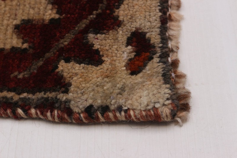 Vintage Hand-Knotted Area Rug 4'1" x 12'0" Traditional Oriental Wool Carpet gallery