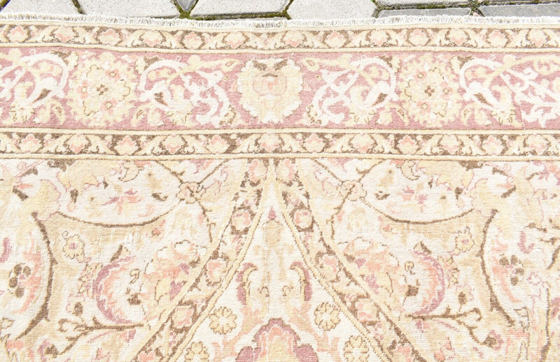Vintage Turkish Rug 65'' x 115'' Muted Dye Kayseri Rug Hand-knotted Wool Rug gallery