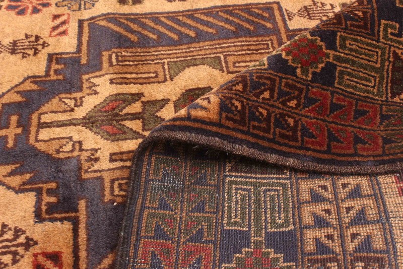 Traditional Vintage Hand-Knotted Area Rug 3'7" x 5'11" Oriental Wool Carpet gallery