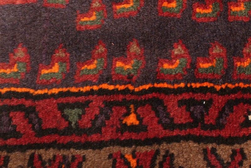Vintage Traditional Hand-Knotted Area Rug 4'3" x 6'8" Oriental Wool Carpet gallery