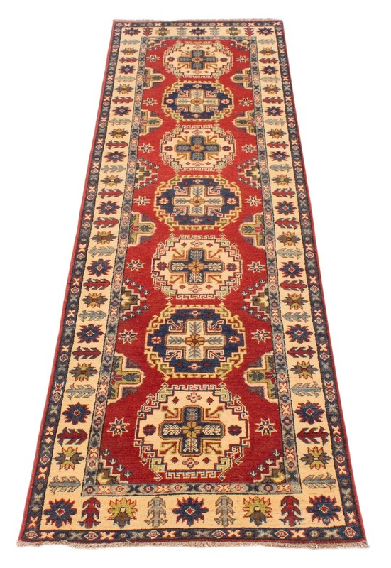 2'7" x 9'9" Vintage Hand-knotted Runner Rug Traditional Oriental Wool Carpet gallery