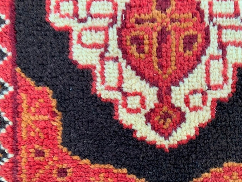 Vintage Mid-Century Scandinavian: Long-Pile Rya Shags, Traditional Rug (2x4 ft.) gallery