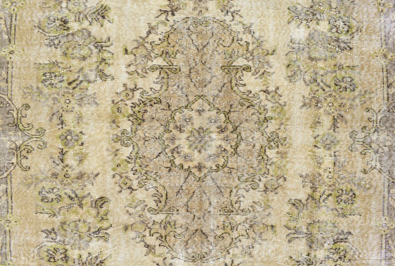 Turkish Rug 67''x105'' Oushak Rug Tribal 5x8 Rug Vintage Muted Color 171x268cm gallery