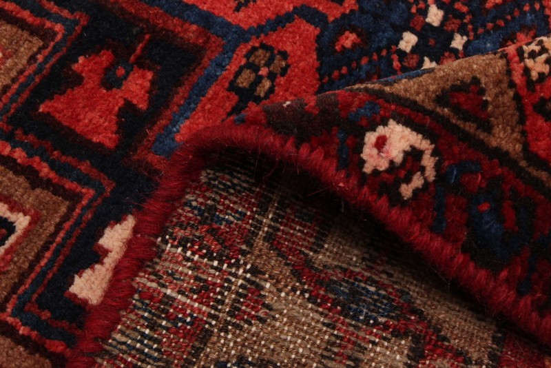 Vintage Hand-knotted Runner Rug 3'5" x 16'3" Traditional Oriental Wool Carpet gallery