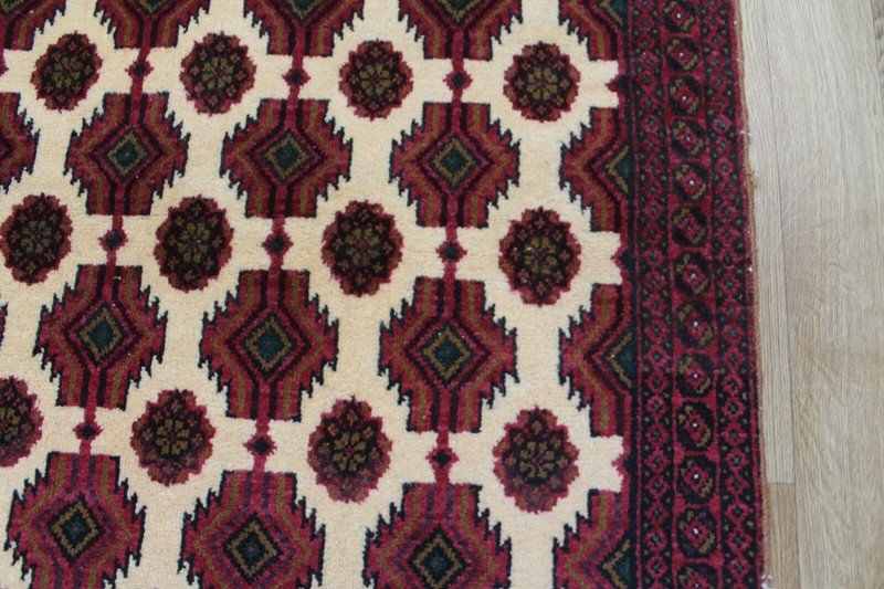 FINE HANDMADE ORIENTAL TRADITIONAL WOOL RUG WITH RICH PILE 200 X 110 CM gallery