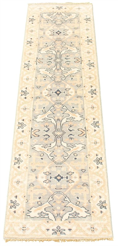 2'7" x 9'9" Vintage Hand-knotted Runner Rug Traditional Oriental Wool Carpet gallery