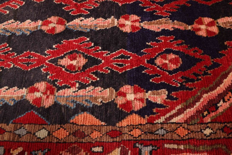 Traditional Vintage Hand-Knotted Area Rug 3'9" x 7'10" Oriental Wool Carpet gallery