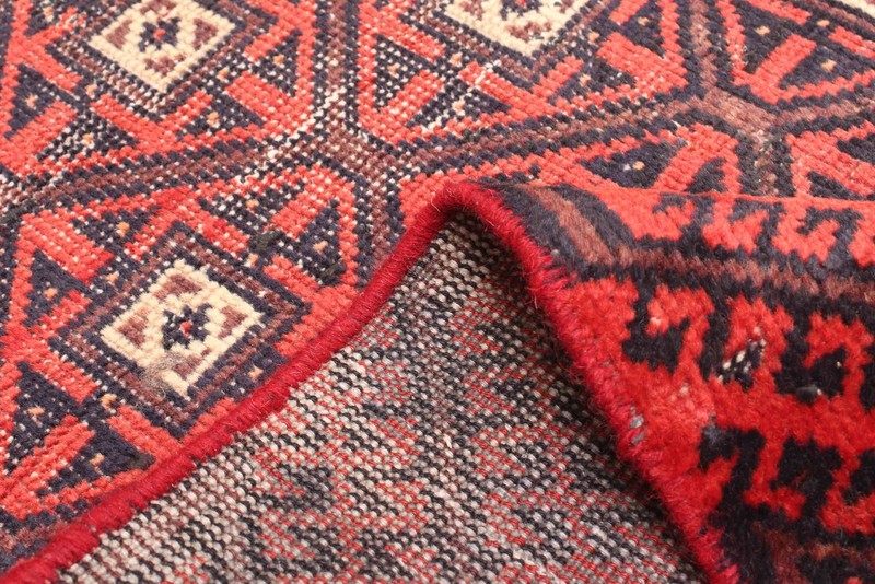 3'2" x 7'5" Vintage Hand-knotted Runner Rug Traditional Oriental Wool Carpet gallery