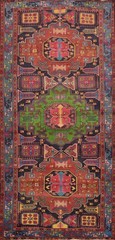 Handmade Geometric Tribal Traditional Area Rug 5×10 Living Room Nomad Carpet