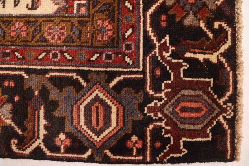 Vintage 7'2" x 10'5" Traditional Hand Knotted Vegetable Dye Wool Area Rug gallery