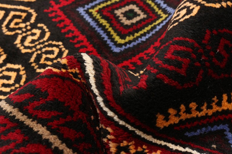 Vintage 3'1" x 6'1" Traditional Hand Knotted Vegetable Dye Wool Area Rug gallery