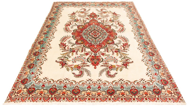 Vintage 9'3" x 13'1" Traditional Hand Knotted Vegetable Dye Wool Area Rug gallery