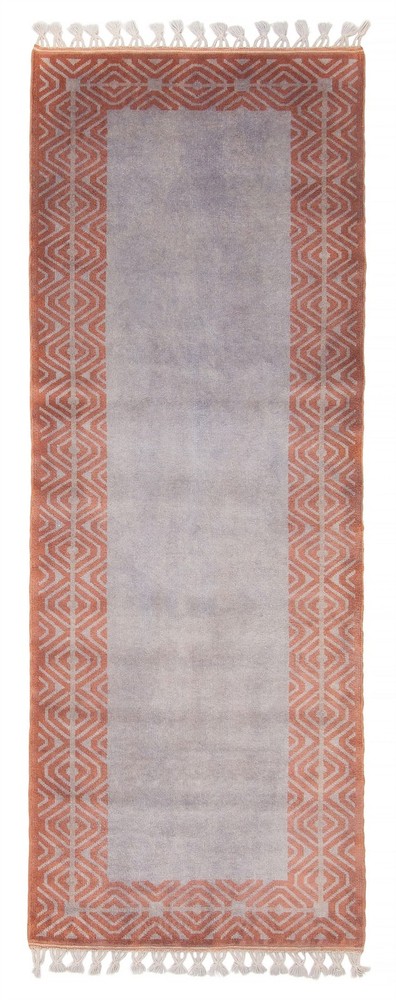 2'9" x 7'9" Vintage Hand-knotted Runner Rug Traditional Oriental Wool Carpet