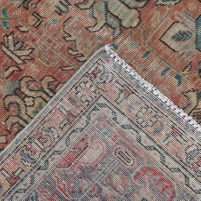 9'8" x 12'3" Bellamy Vintage Hand-Knotted Wool Area Rug gallery