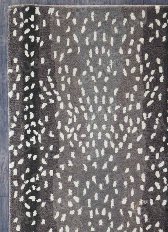 Antelope Chetah Animal Brown Contemporary Handmade Tufted 100% Woolen area rug gallery