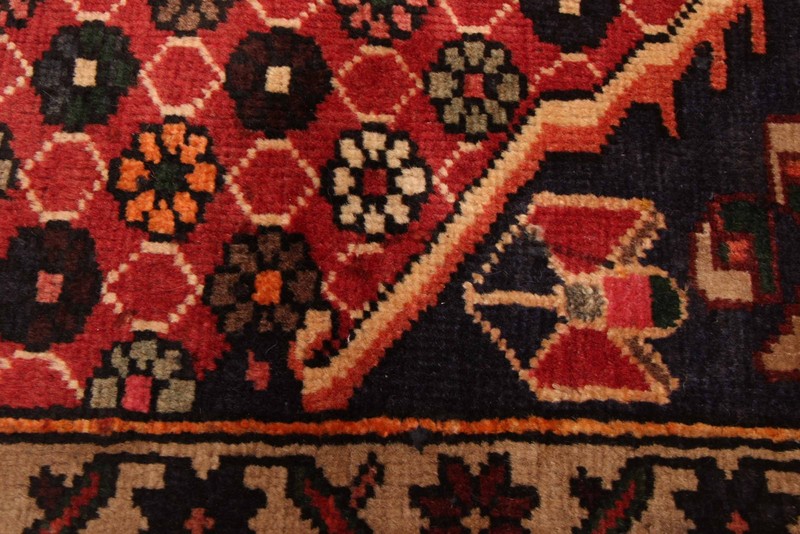 Vintage 6'0" x 9'7" Traditional Hand Knotted Vegetable Dye Wool Area Rug gallery
