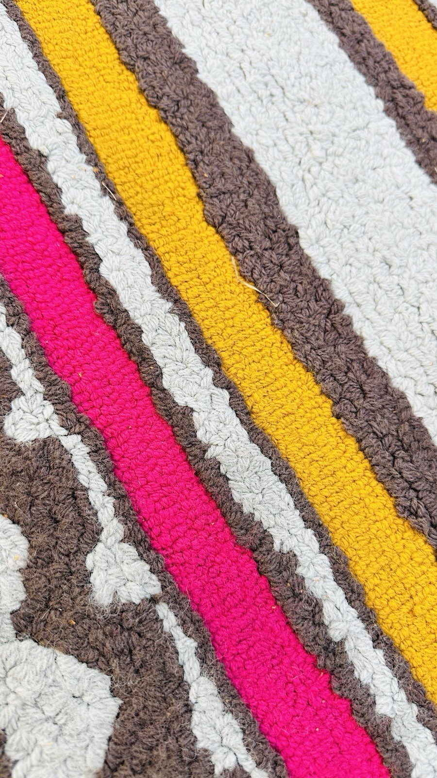 Mid-Century Modern Wool Rug "Many Moods" designed by Lawrence Peabody gallery