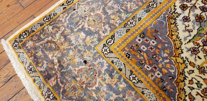 6x9ft Turkish Handknotted Carpet |Exquisite Cr1930-1939s Antique Wool Pile Rug gallery