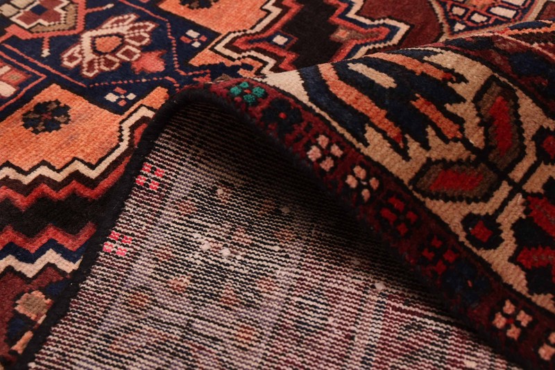 Traditional Vintage Hand-Knotted Carpet 4'1" x 6'11" Wool Area Rug gallery