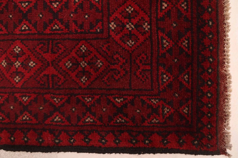 Traditional Vintage Hand-Knotted Oriental Carpet 6'5" x 9'8" Wool Area Rug gallery