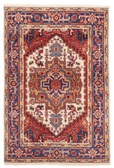 Traditional Vintage Hand-Knotted Carpet 4’1″ x 6’0″ Wool Area Rug