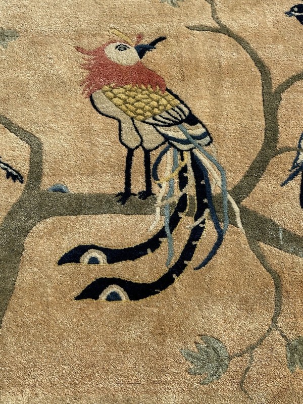 NEW ART DECO UNIQUE CHINESE RUG 4X6 . gallery