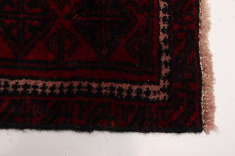 Vintage 3'5" x 6'8" Traditional Hand Knotted Vegetable Dye Wool Area Rug gallery