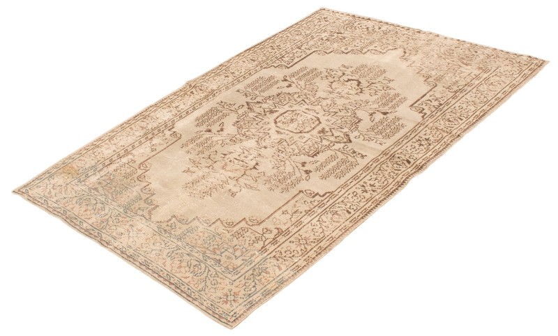 Vintage Hand-Knotted Area Rug 5'0" x 7'10" Traditional Wool Carpet gallery