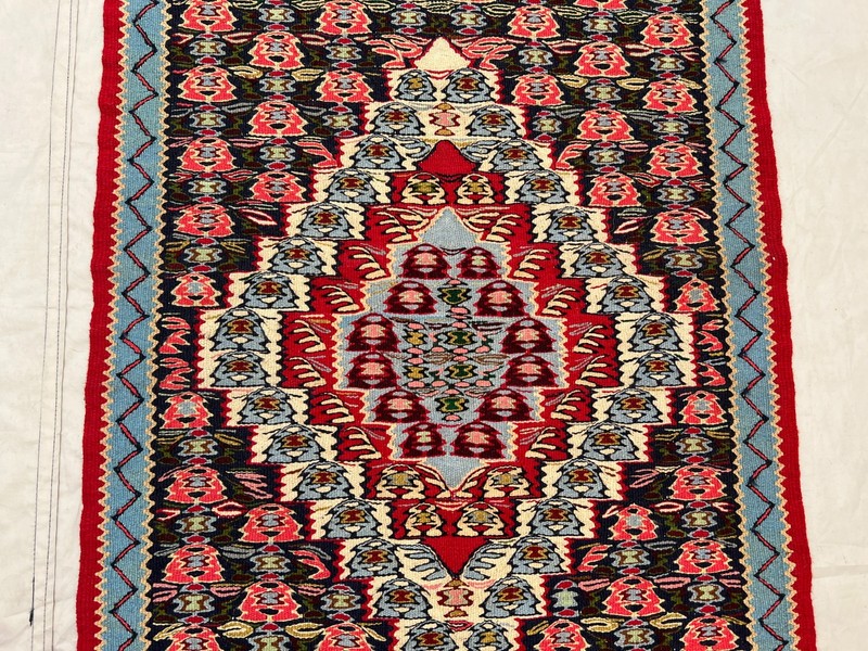 2.5x8.5 Stunning Vintage Super Fine Quality Senneh Knots Oriental Hallway Runner gallery
