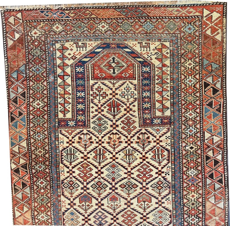 An Antique 19th Century Shirvan/Daghestan Marsali Caucasian Rug gallery