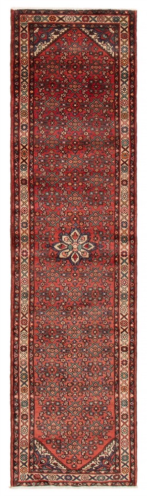 2'8" x 9'8" Vintage Hand-knotted Runner Rug Traditional Oriental Wool Carpet