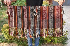 Turkoman Rug 15”x35” Door Hanging Asmalik Rug Collector’s Wall Hanging Rug