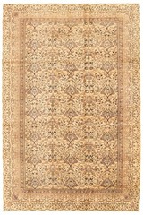 Traditional Vintage Hand-Knotted Oriental Carpet 6’5″ x 9’7″ Wool Area Rug