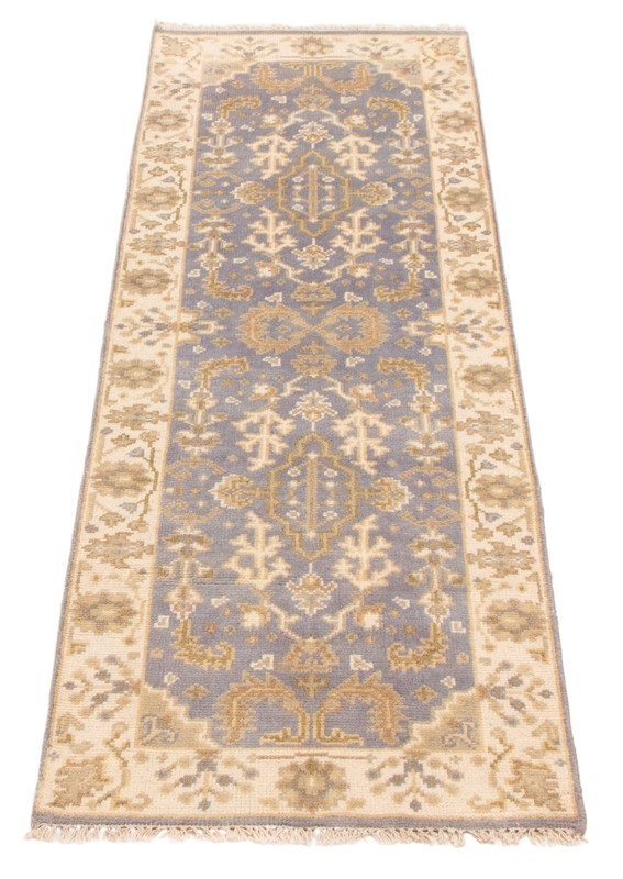2'6" x 7'8" Vintage Hand-knotted Runner Rug Traditional Oriental Wool Carpet gallery