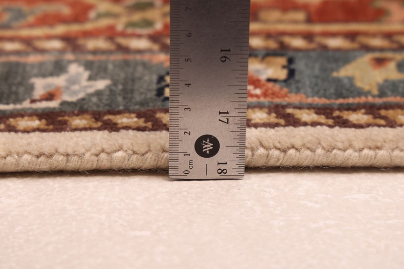 Vintage Hand-Knotted Area Rug 8'9" x 11'6" Traditional Oriental Wool Carpet gallery