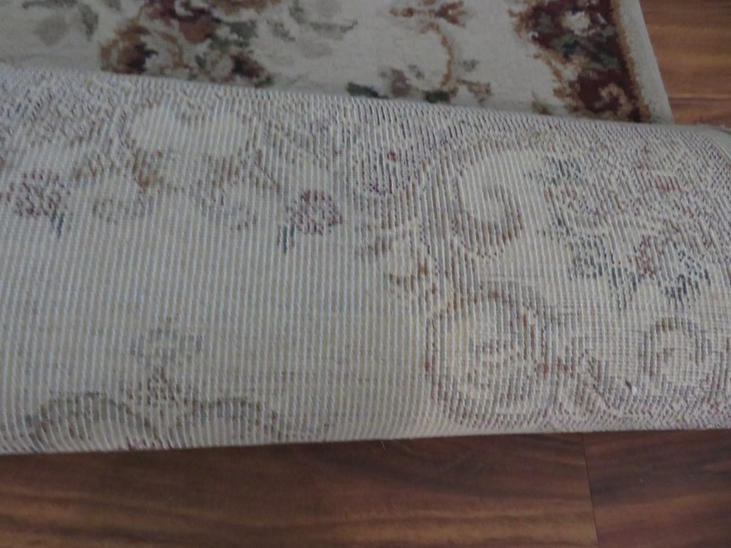 Stunning Floral ROSES & SCROLLS Aubusson Runner Rug Made in USA gallery