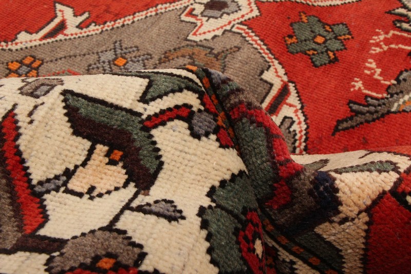 Vintage 6'9" x 9'8" Traditional Hand Knotted Vegetable Dye Wool Area Rug gallery