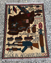 2×3 Afghan Hand Knotted War Rug WTC Twin Towers Wool Carpet New