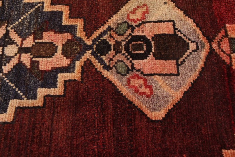 Vintage Traditional Hand-Knotted Area Rug 3'5" x 5'3" Oriental Wool Carpet gallery