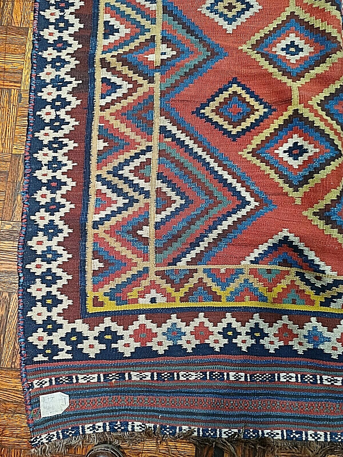 Qashgai Kilim, 5'0 x 8'9"/153 x 267 cm., ca. 1885 gallery