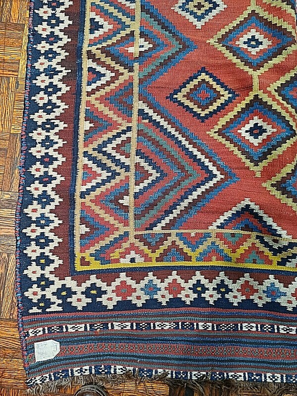 Qashgai Kilim, 5'0 x 8'9"/153 x 267 cm., ca. 1885 gallery