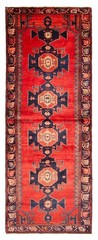 3’6″ x 9’5″ Vintage Hand-knotted Runner Rug Traditional Oriental Wool Carpet