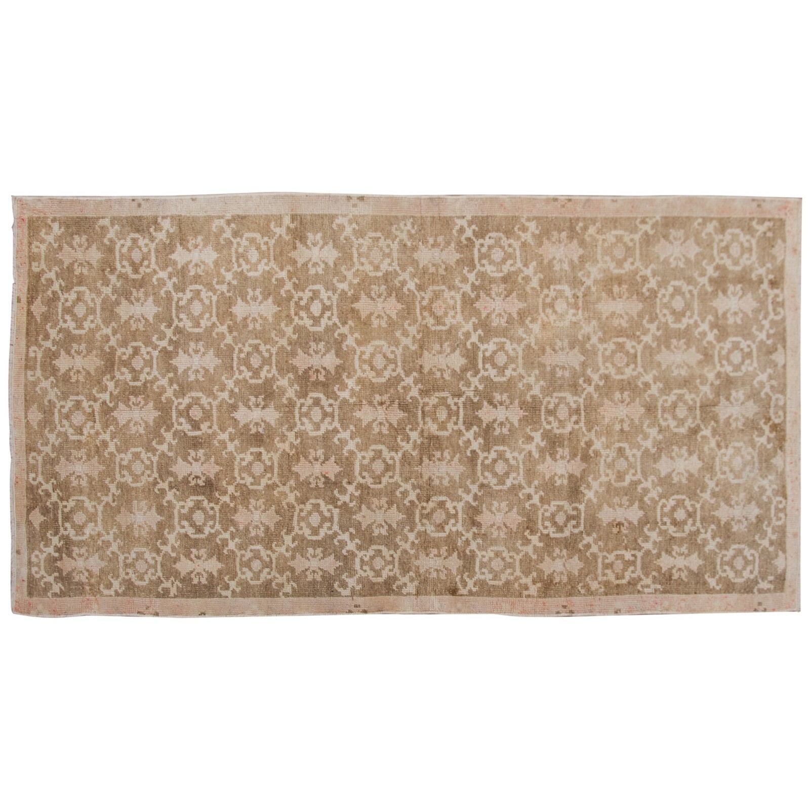 Decorative Rug,Vintage Rug,Turkish Oushak Rug,Vintage Rug,3'3"x6'1"ft/100x187cm gallery