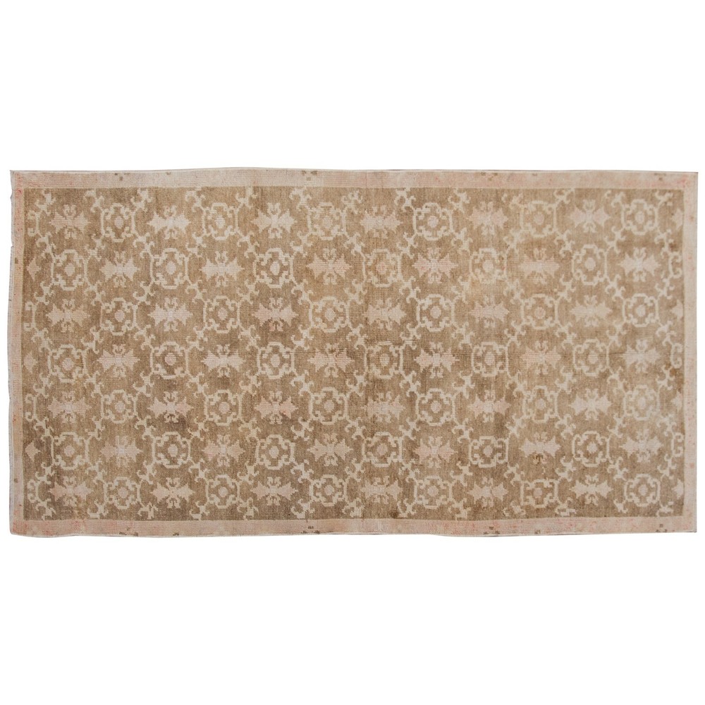 Decorative Rug,Vintage Rug,Turkish Oushak Rug,Vintage Rug,3'3"x6'1"ft/100x187cm