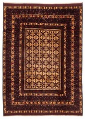 Vintage Traditional Hand-Knotted Area Rug 6’9″ x 9’4″ Oriental Wool Carpet
