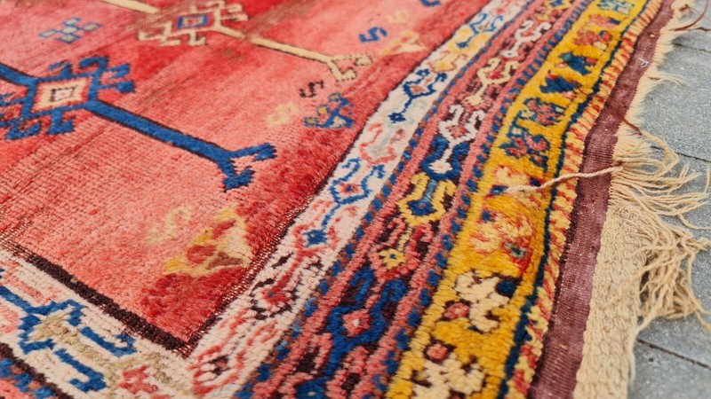 very old rug, Stair rug 3x7, Kitchen rug 3x7, kilim rug 3x7, Antique rug 3x7 gallery