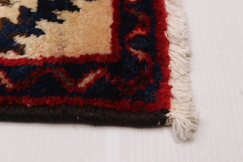 3'2" x 9'5" Vintage Hand-knotted Runner Rug Traditional Oriental Wool Carpet gallery