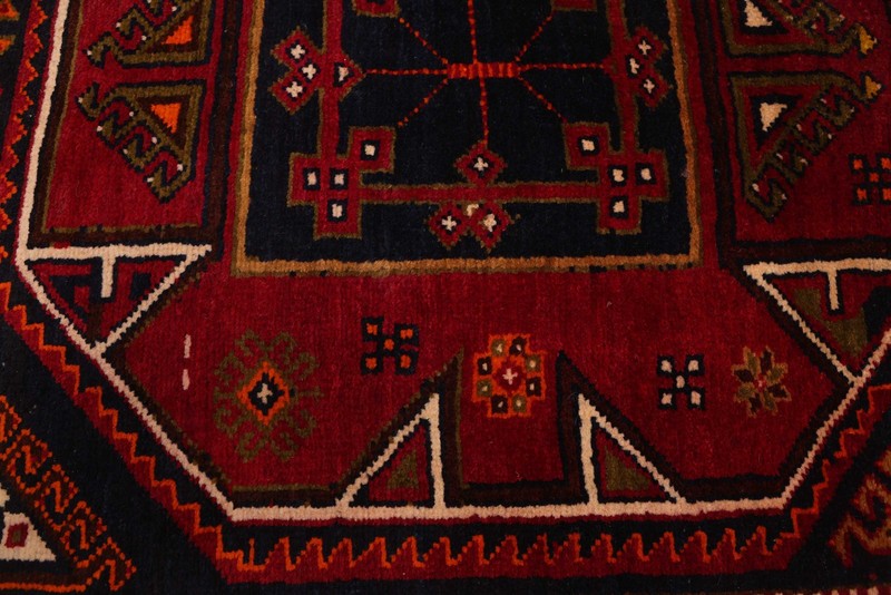 Vintage Hand-knotted Runner Rug 2'8" x 10'2" Traditional Oriental Wool Carpet gallery