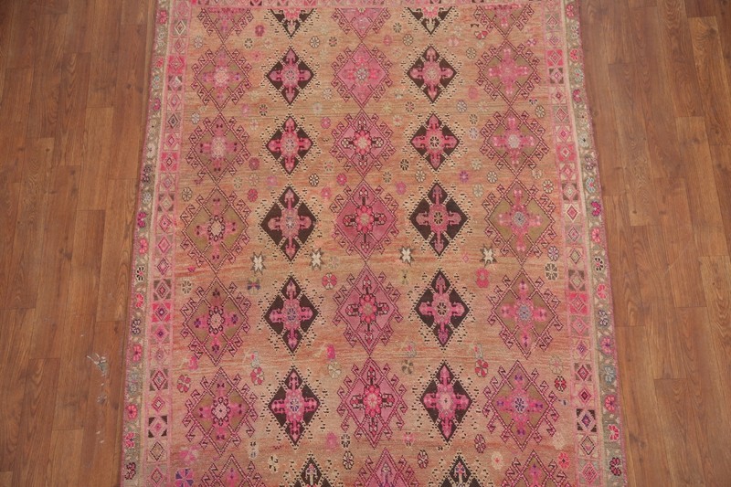 All-over Pattern Traditional Vintage Rug 4x6 Wool Hand-knotted gallery